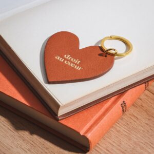 Porte-Clé Droit au cœur